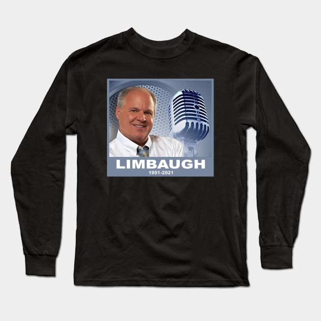 Rush Limbaugh Tribute Long Sleeve T-Shirt by CelestialCharmCrafts